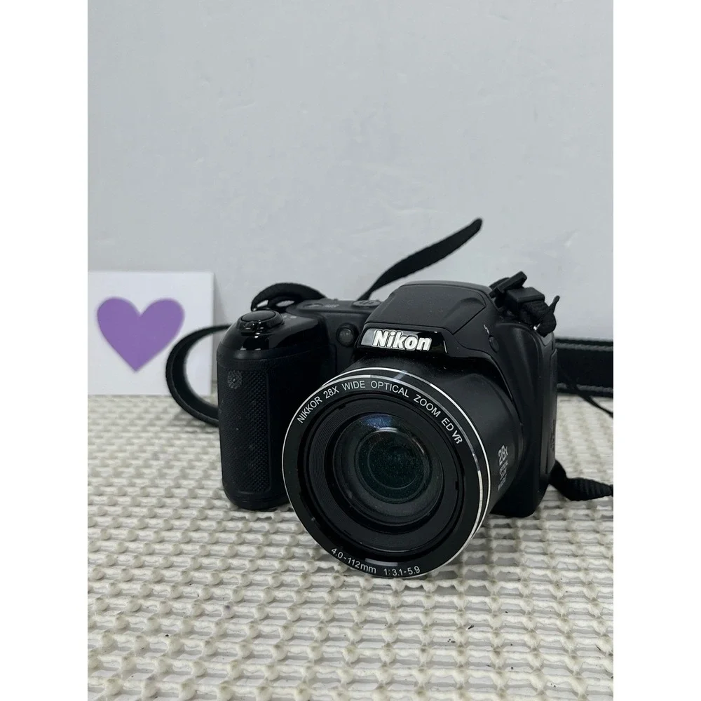 Nikon Coolpix L340 DigitalCamera Optical Zoom‎ Black-NOT WORKING-parts only